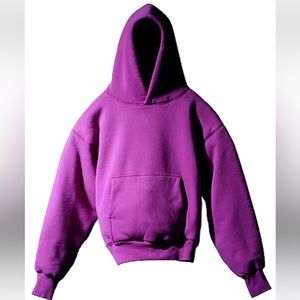 Purple yeezy gap sweatshirt